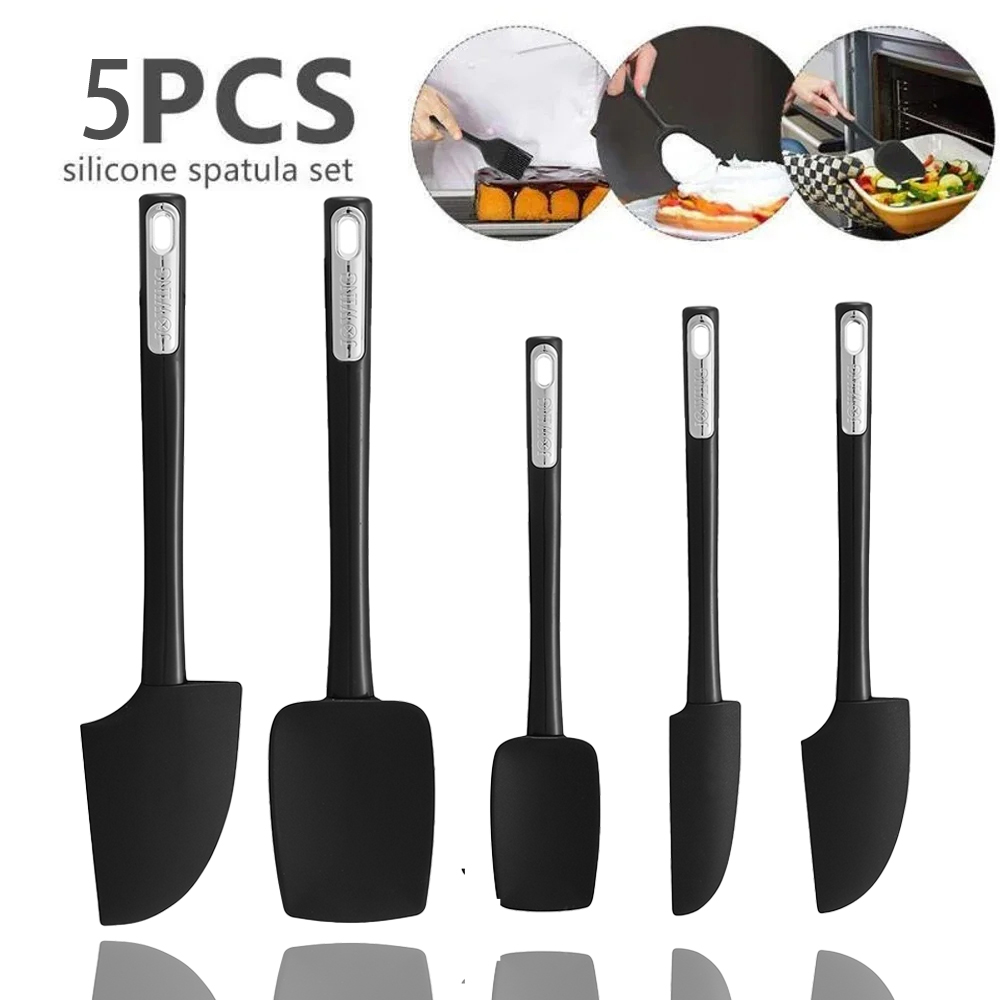 Kitchen Baking Ware - Food-grade silicone spoon spatula heat-resistant cooking
