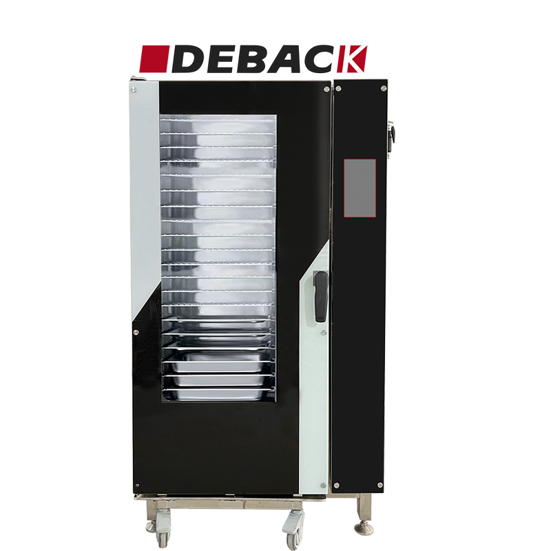 Kitchen With Baking Station - 20 Tray Cart Type Combi Oven