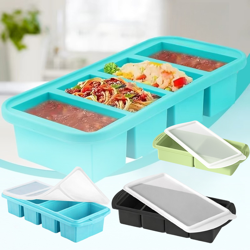 Kitchen Baking Organization - Large Silicone Ice Cube Mold with