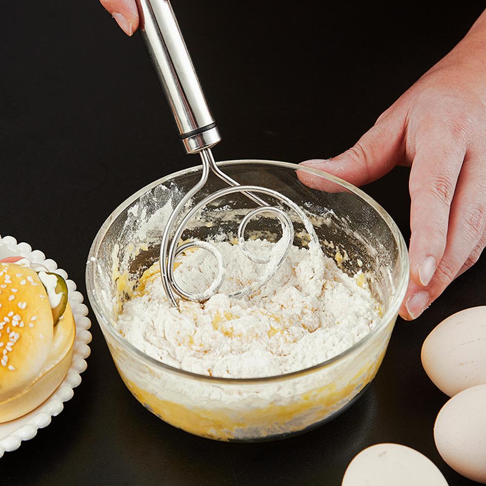 Kitchen Baking Ware - Dough Whisk Bread Mixer Stainless Steel