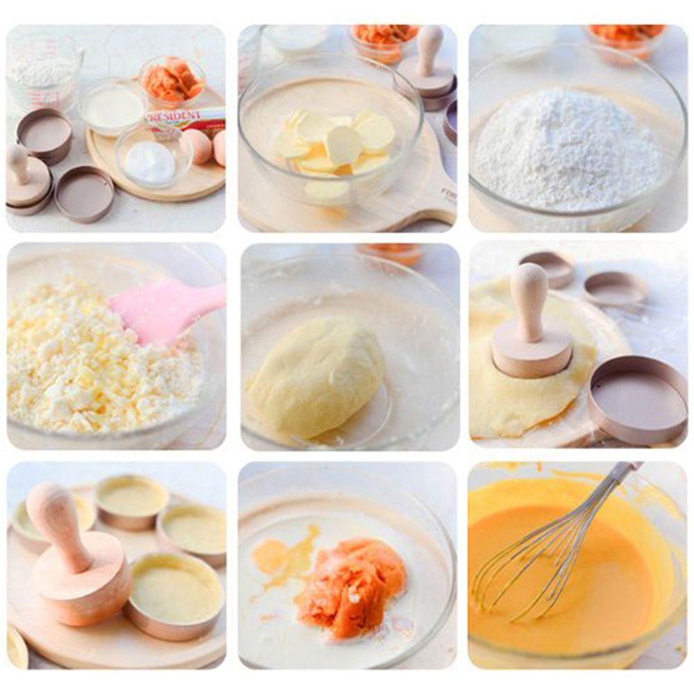 Tart Pan Loose - 3.5inch Kitchen Aluminium Alloy Baking Tool
