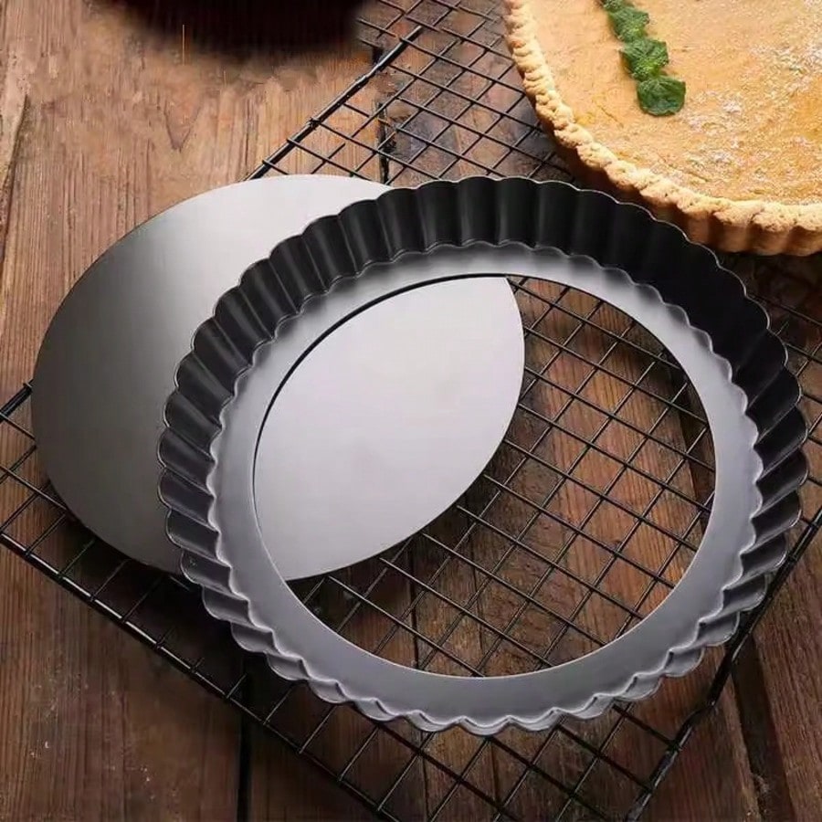 Tart Pan Loose - Non-Stick Tart Quiche Flan Pan Pie