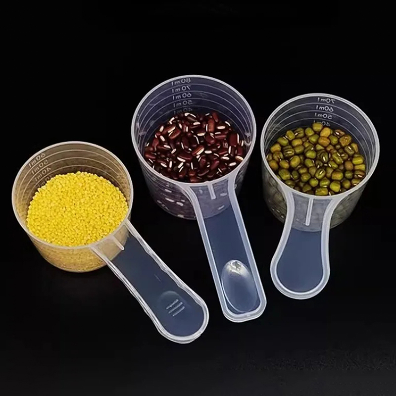 Kitchen Baking Ware - 2-10pc 15-120ml Plastic Measuring Coffee Scoop