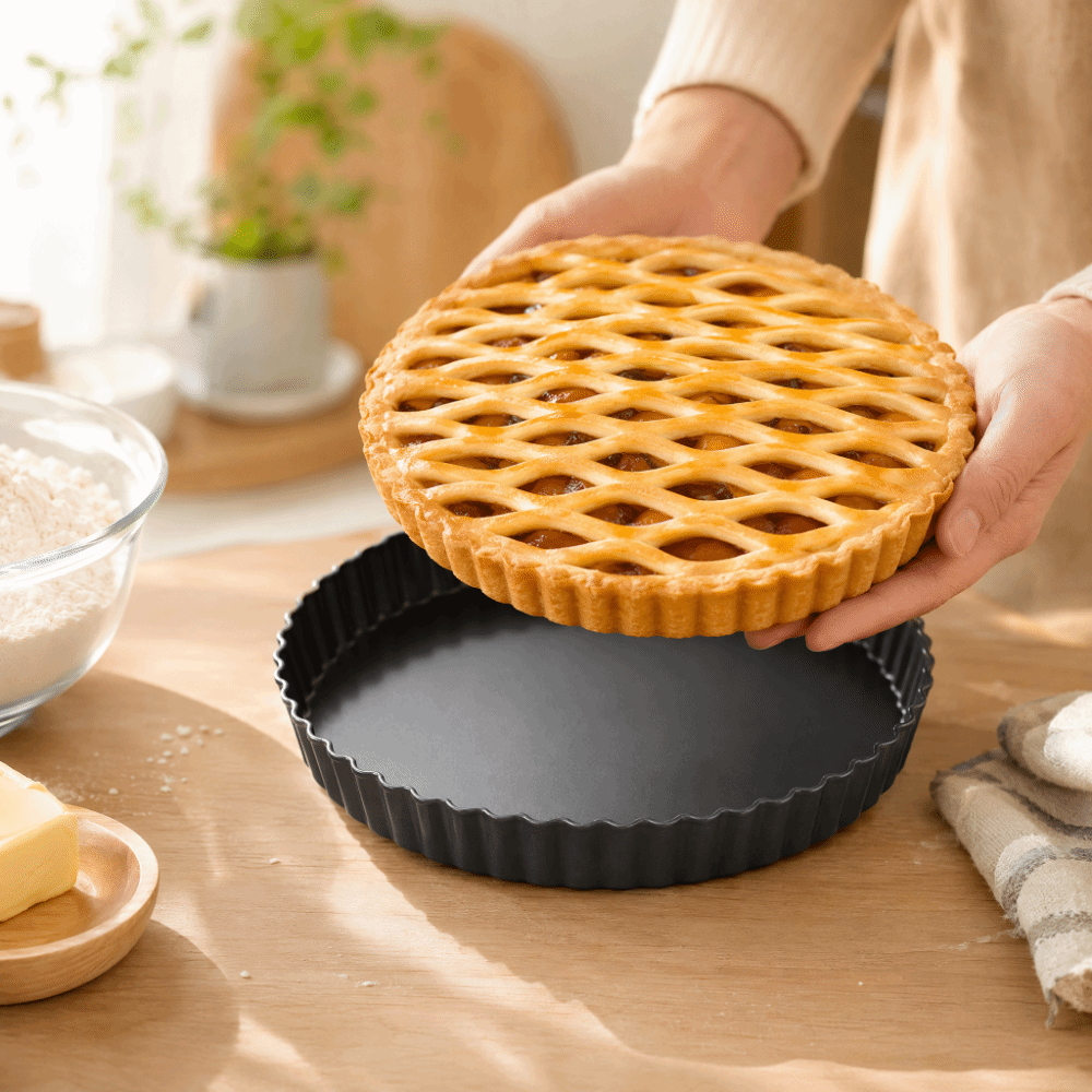 Tart Pan Loose - Professional Carbon Steel Tart Pan Nonstick