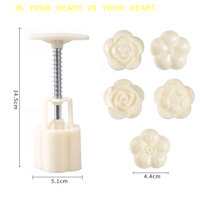【X】1 Set DIY Mooncake Mold Pla - Kitchen Baking Torch recension och pris