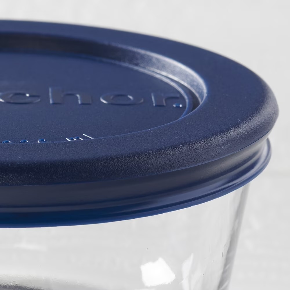 Round Glass Food Storage Conta - Kitchen Glass Baking Set recension och pris