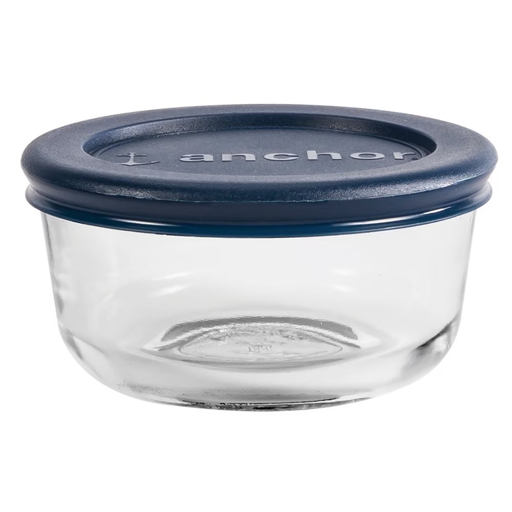 Round Glass Food Storage Conta - Kitchen Glass Baking Set recension och pris
