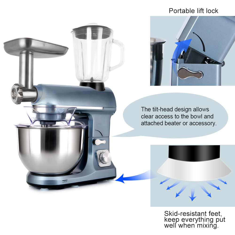 5.5/6/7/8l Dough Baking Mixer  - Kitchen Aid Baking Machine recension och pris