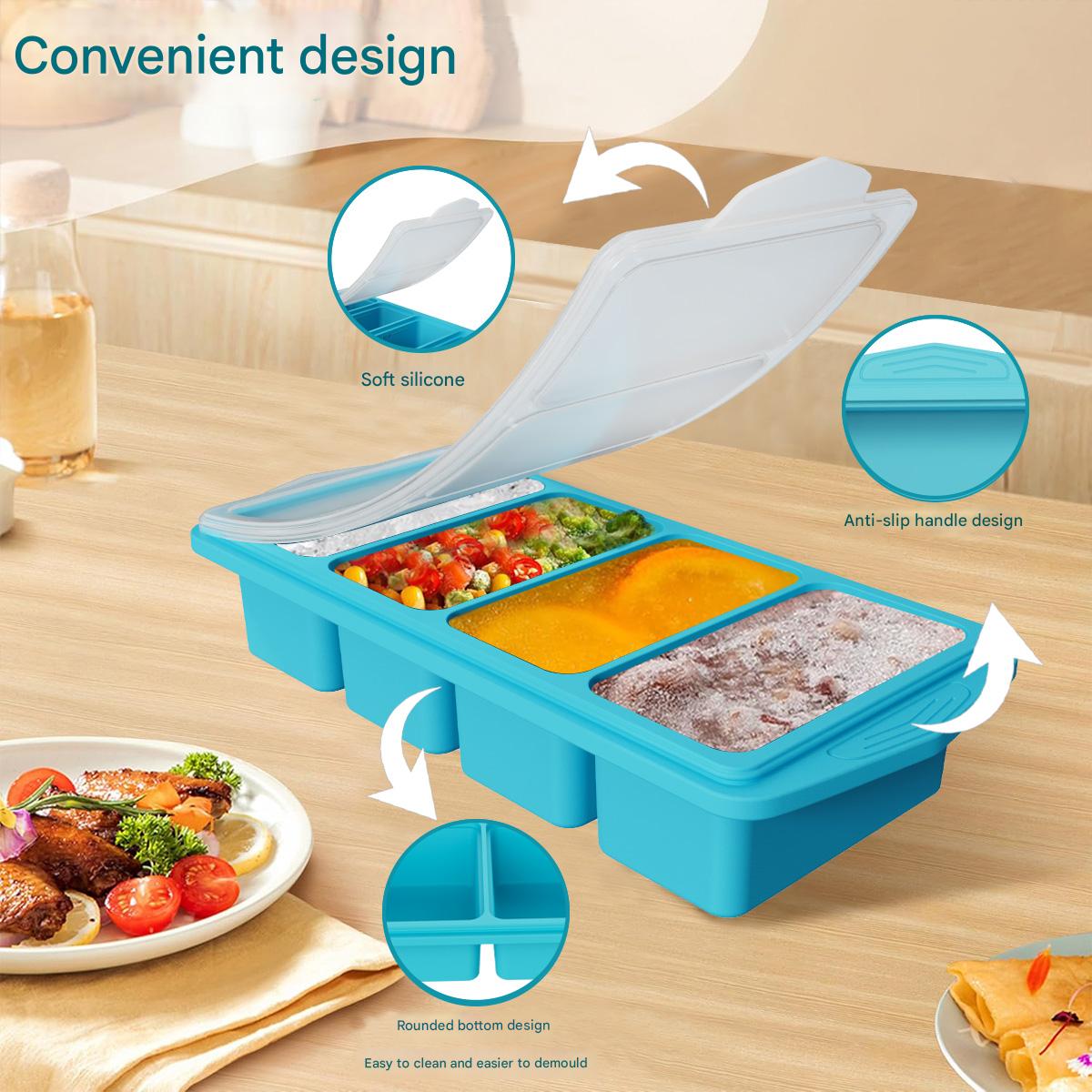 Large Silicone Ice Cube Mold w - Kitchen Baking Organization recension och pris