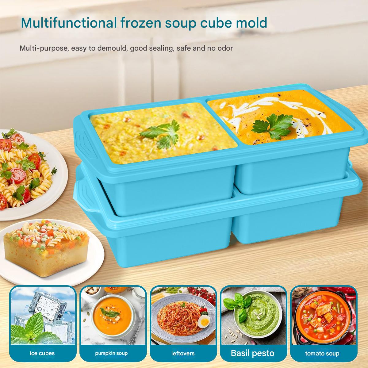Large Silicone Ice Cube Mold w - Kitchen Baking Organization recension och pris