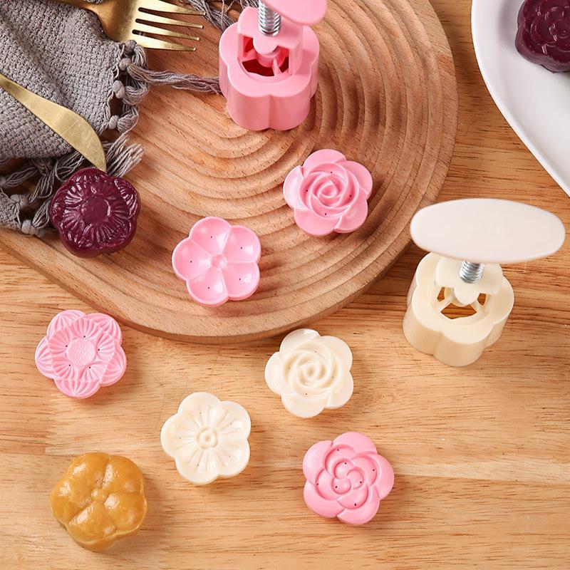 【LM】1 Set DIY Mooncake Mold Pl - Kitchen Baking Torch recension och pris