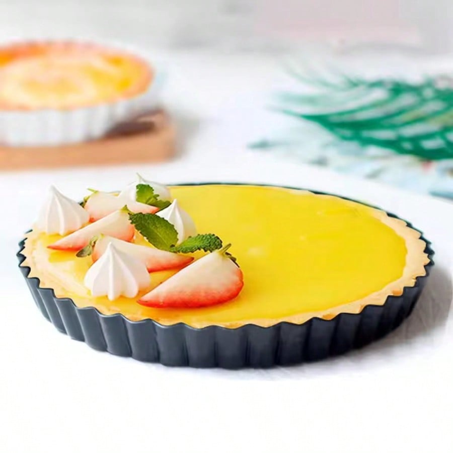 Non-Stick Tart Quiche Flan Pan - Tart Pan Loose recension och pris