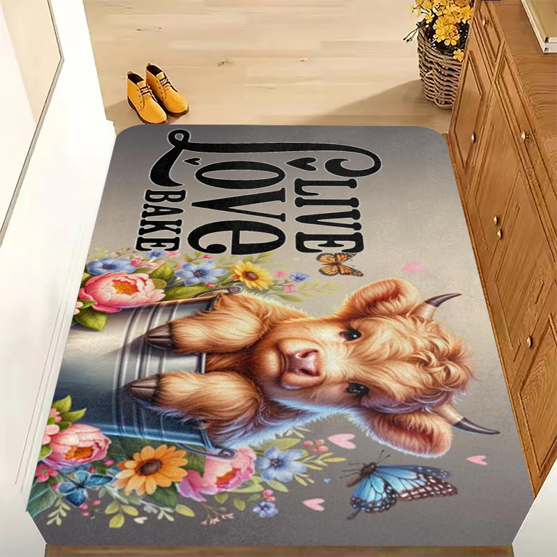 1pc Live Love Bake Rug – Adora - Kitchen Living Baking Mats recension och pris