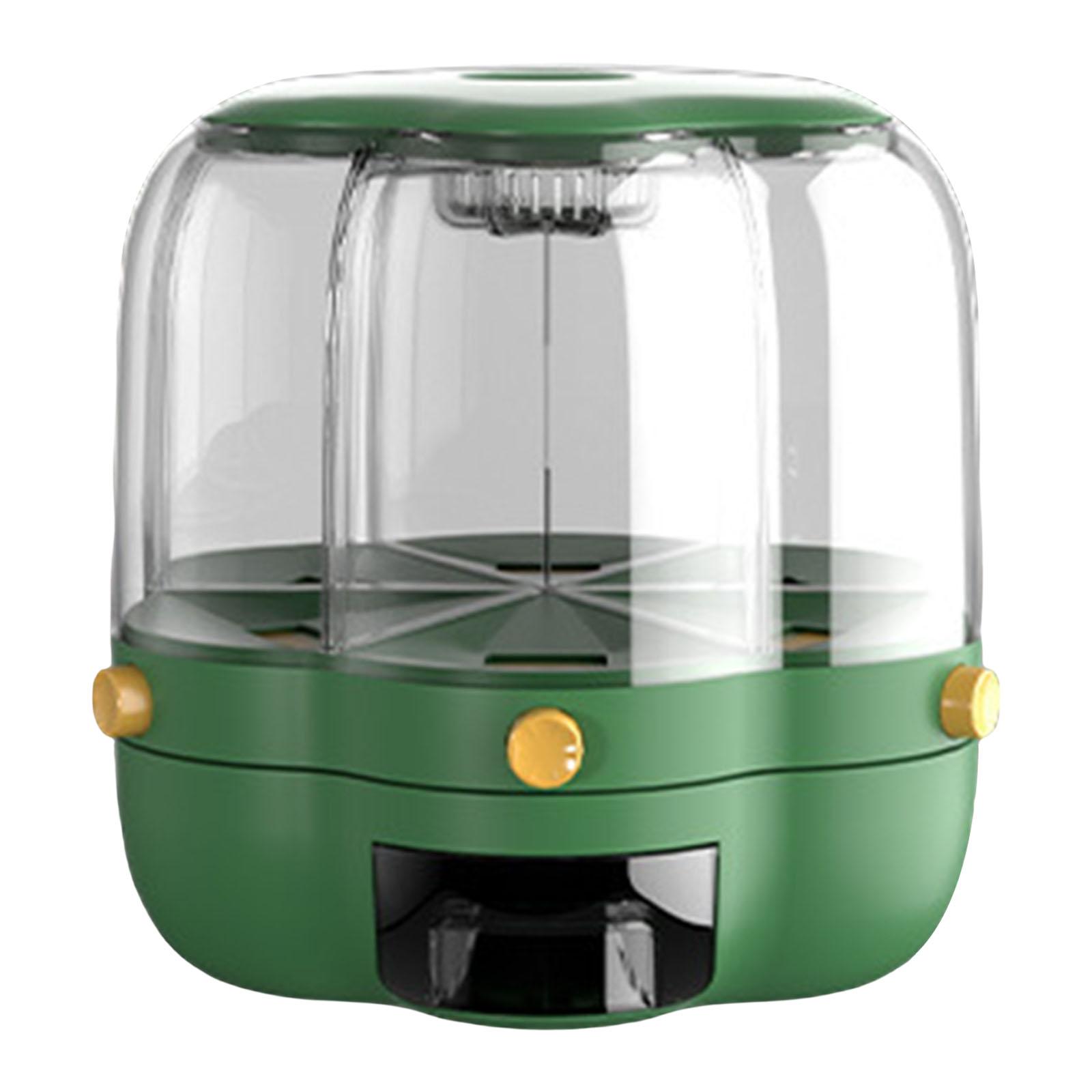 Rotating Cereal Dispenser Rice - Kitchen Baking Organization recension och pris