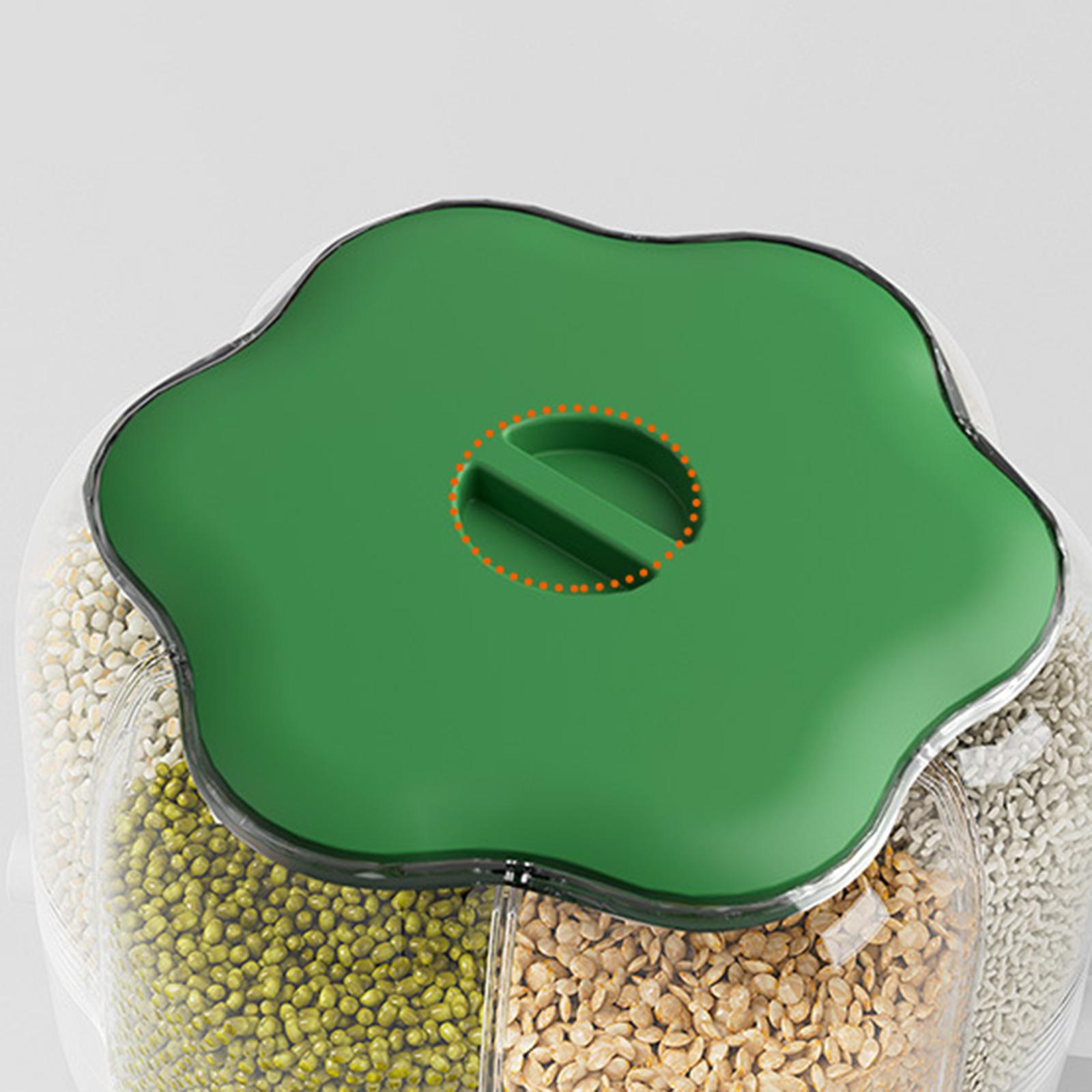 Rotating Cereal Dispenser Rice - Kitchen Baking Organization recension och pris