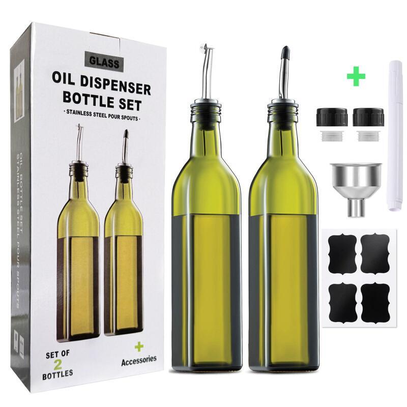Kitchen Glass Oil Vinegar Disp - Kitchen Glass Baking Set recension och pris