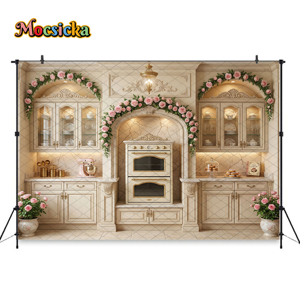 Mocsicka Backdrop Photography  - Kitchen Baking Photoshoot recension och pris