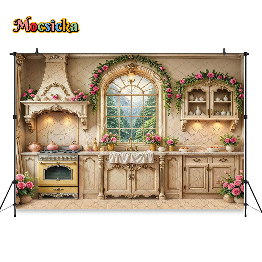Mocsicka Backdrop Photography  - Kitchen Baking Photoshoot recension och pris