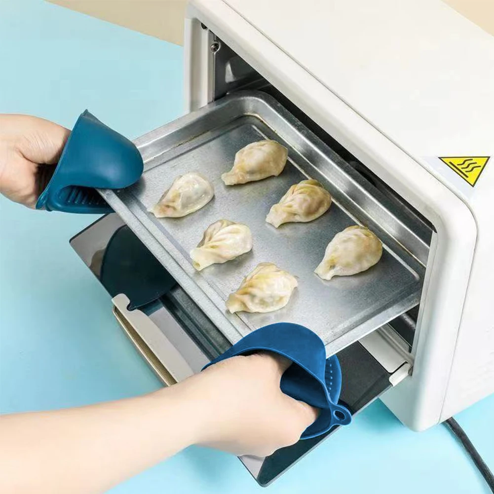 Silicone Oven Mitts Heat Resis - Kitchen Baking Ware recension och pris