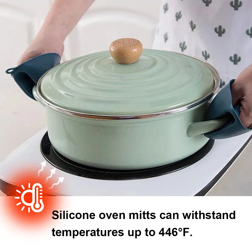 Silicone Oven Mitts Heat Resis - Kitchen Baking Ware recension och pris