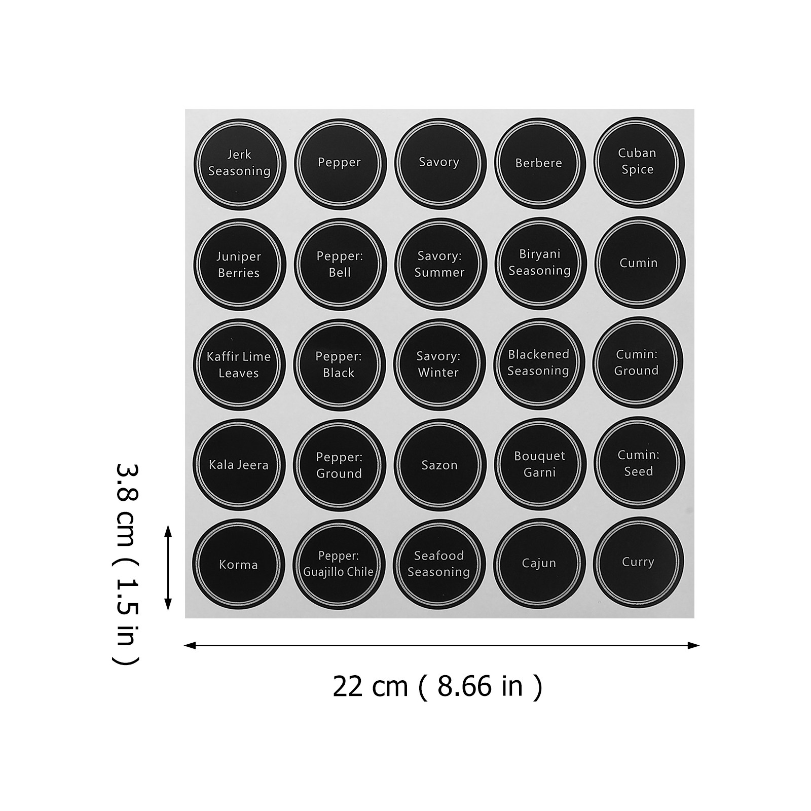 13Sheets Blackboard Stickers f - Kitchen Baking Organization recension och pris