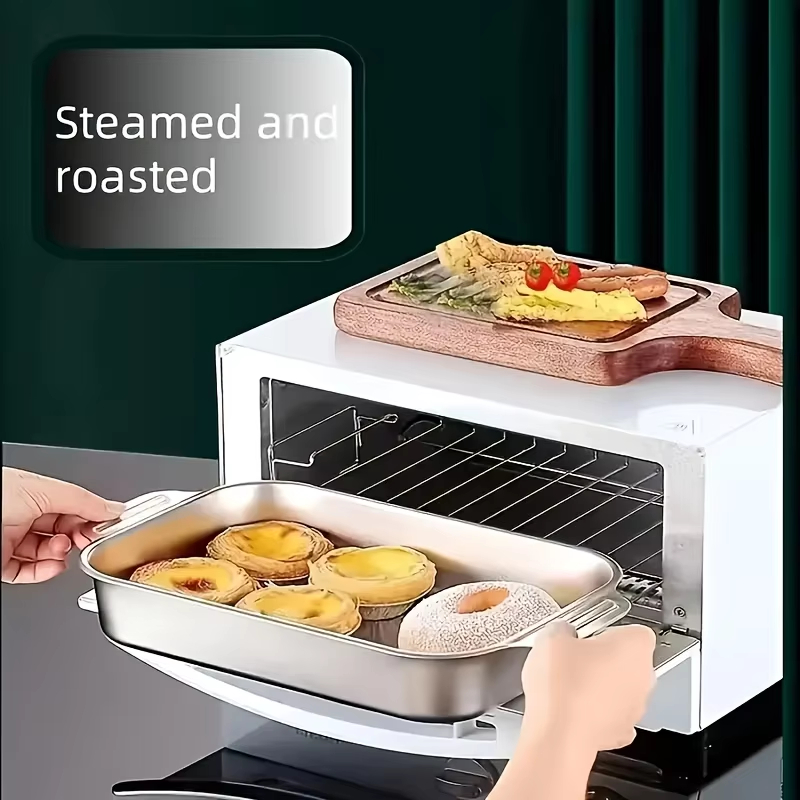 Stainless Steel Deep Baking Pa - Kitchen Baking Ware recension och pris