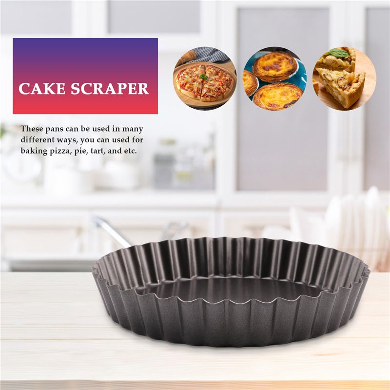 Y50A-Pie Tin,Non-Stick Pie Dis - Tart Pan Loose recension och pris