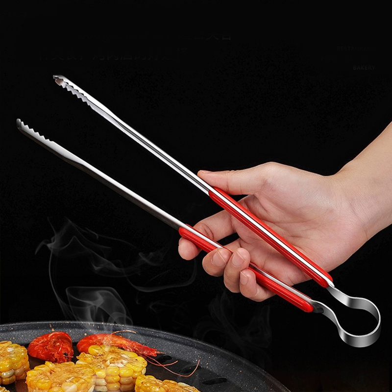 Stainless Steel BBQ Grill Tong - Kitchen Baking Ware recension och pris