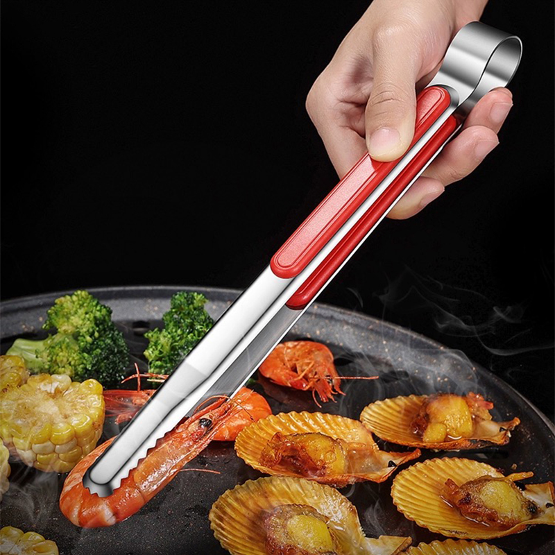 Stainless Steel BBQ Grill Tong - Kitchen Baking Ware recension och pris