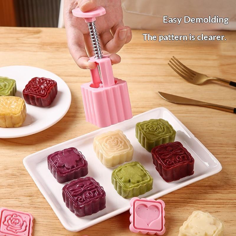 1 Set DIY Mooncake Mold Plasti - Kitchen Baking Torch recension och pris