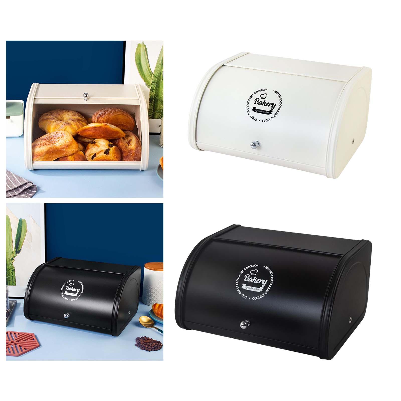 Metal Bread Box Bin Organizati - Kitchen Baking Organization recension och pris