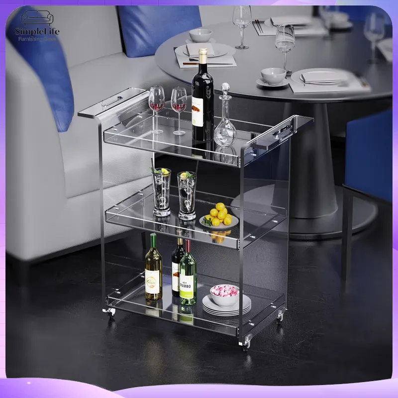 Modern 3-Tier Kitchen Cart wit - Kitchen Baking Organization recension och pris