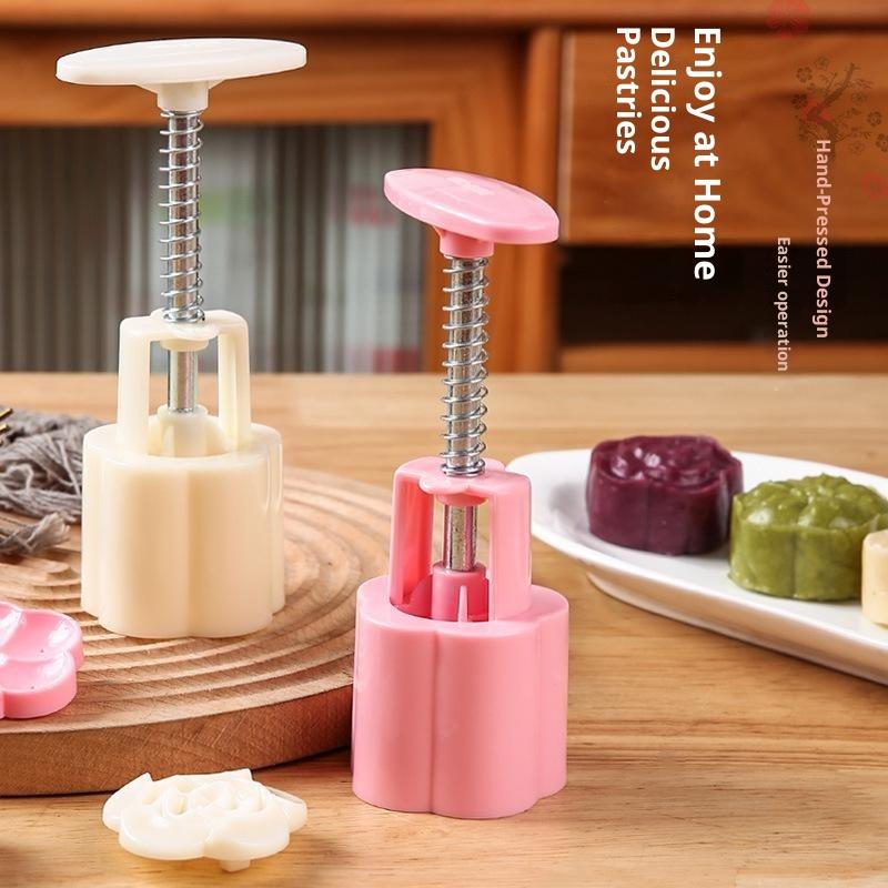 New 1 Set DIY Mooncake Mold Pl - Kitchen Baking Torch recension och pris