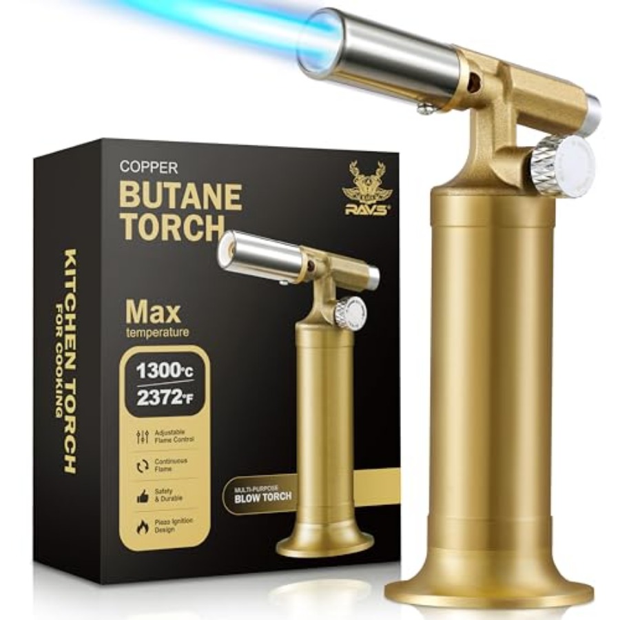 Copper Butane Torch Lighter, R - Kitchen Baking Torch recension och pris