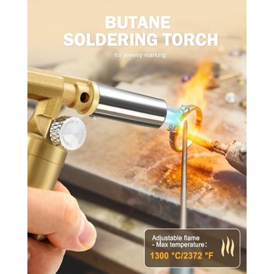 Copper Butane Torch Lighter, R - Kitchen Baking Torch recension och pris