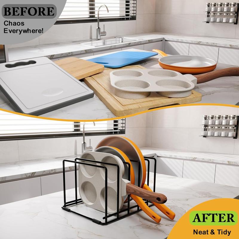 Anti-slip Feet Organizer Bakin - Kitchen Baking Organization recension och pris