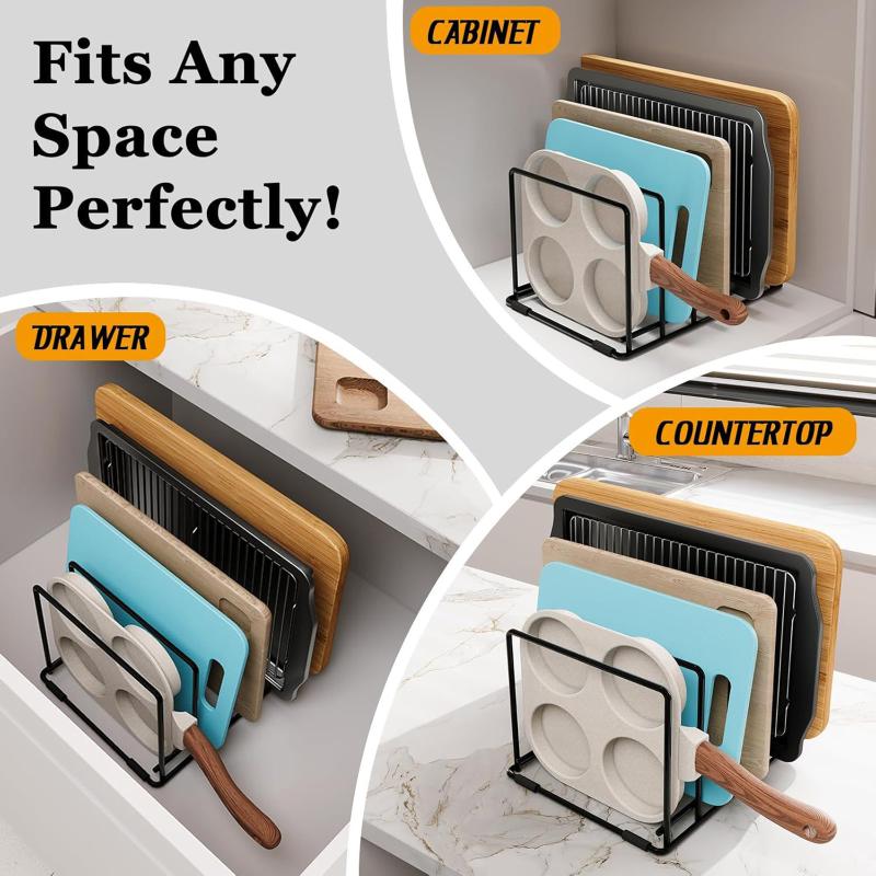 Kitchen Pan Organizer with Ant - Kitchen Baking Organization recension och pris