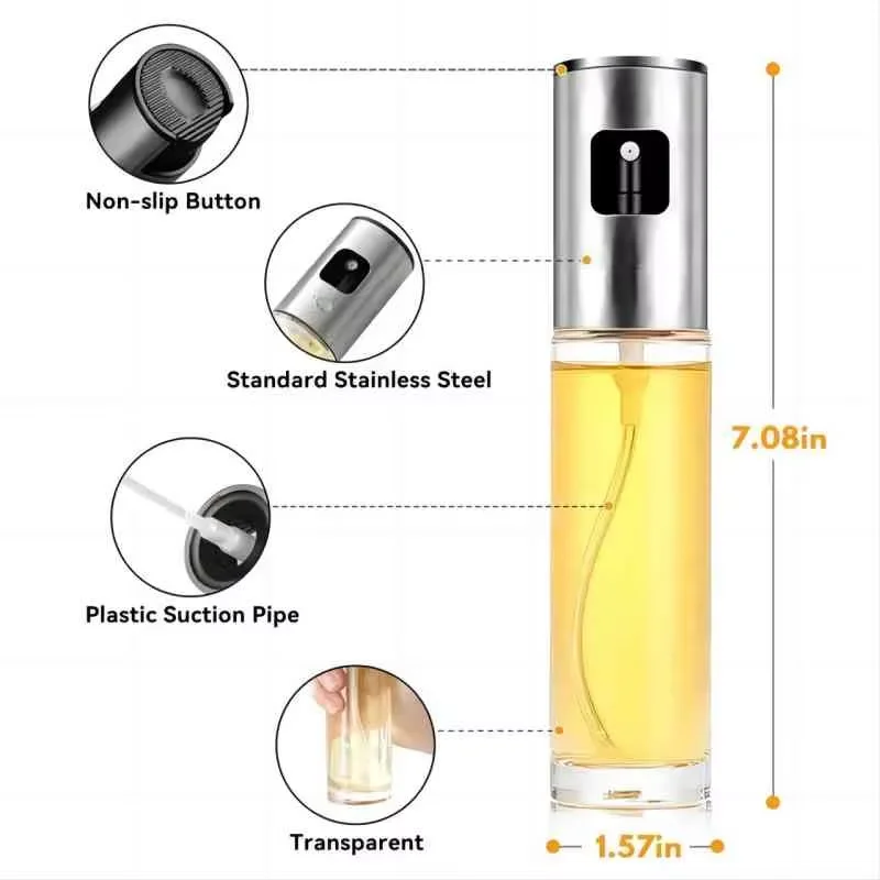 Glass Oil Sprayer for Cooking  - Kitchen Glass Baking Set recension och pris