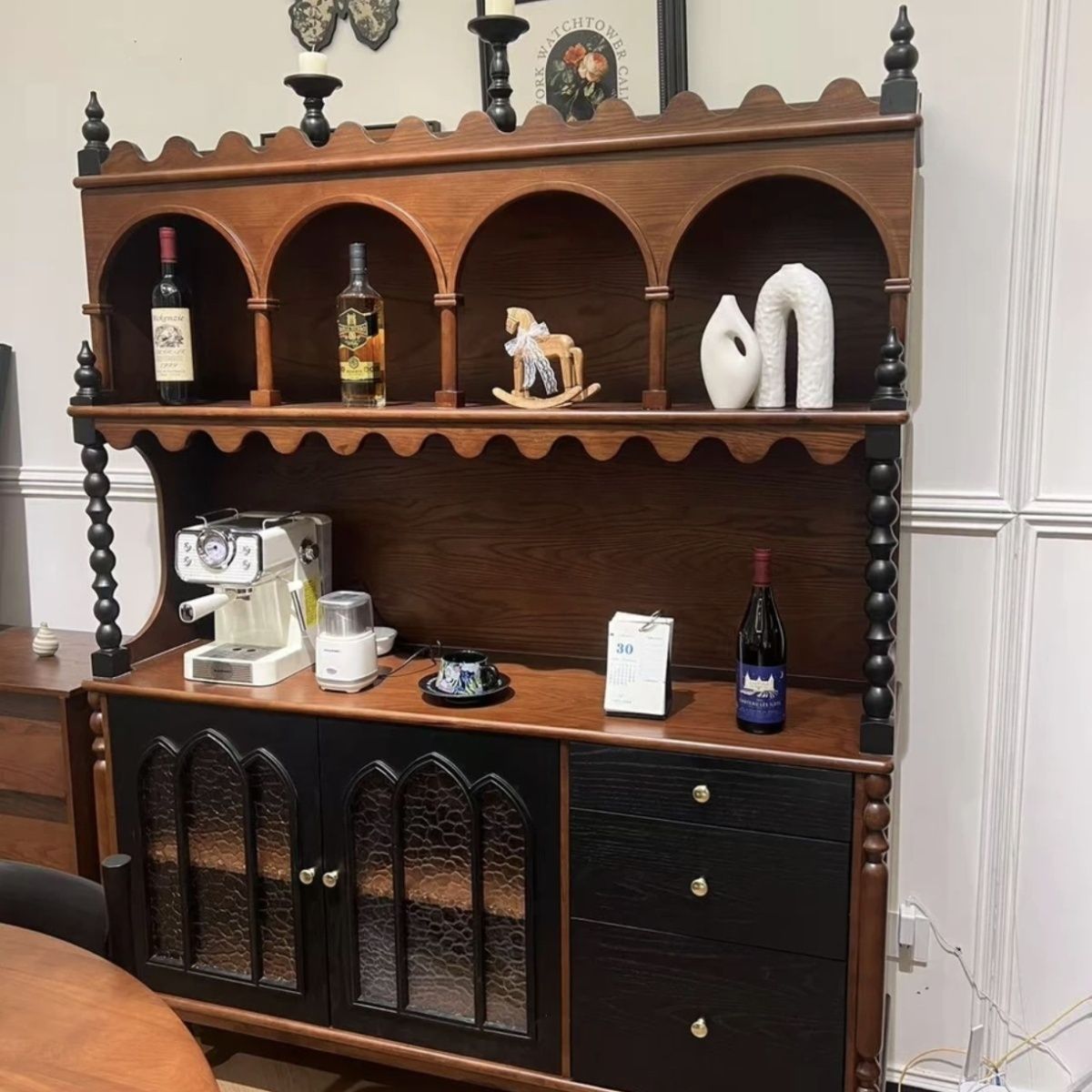 French solid wood dining side  - Kitchen Zain recension och pris