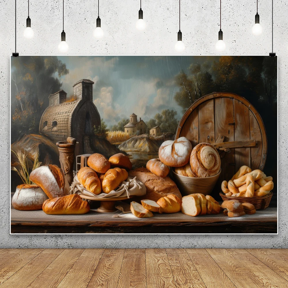 Wooden Planks Backdrop Baking  - Kitchen Baking Photoshoot recension och pris