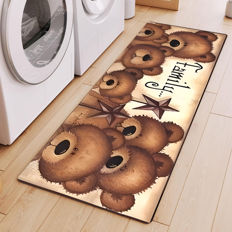 Red Check Border Cartoon Bakin - Kitchen Living Baking Mats recension och pris