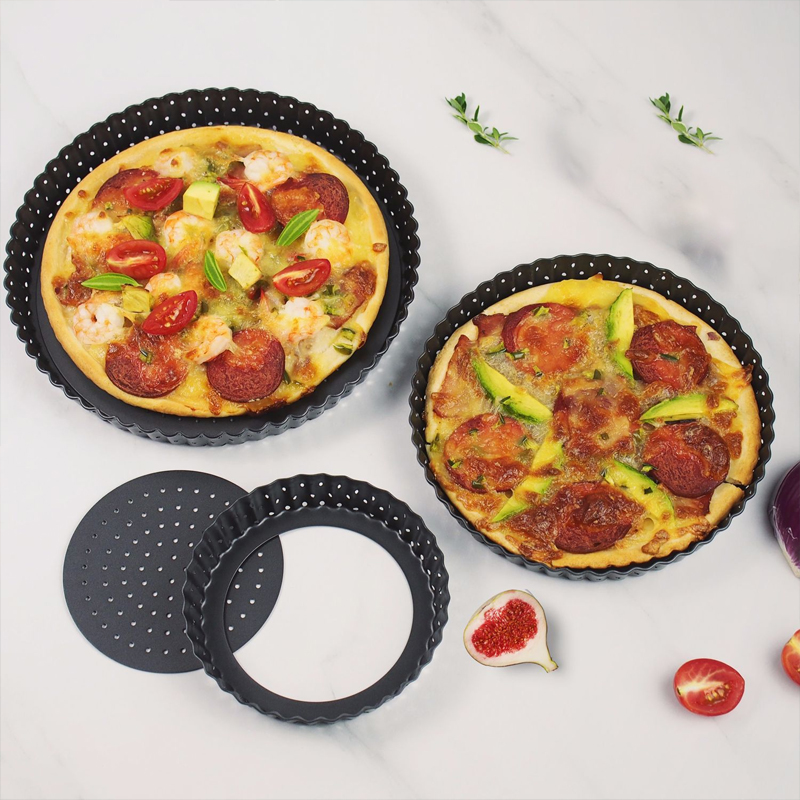 5/8/9Inch Non-Stick Tart Quich - Tart Pan Loose recension och pris