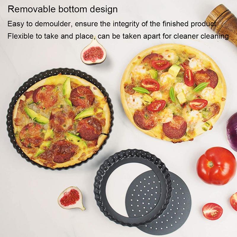 5/8/9Inch Non-Stick Tart Quich - Tart Pan Loose recension och pris