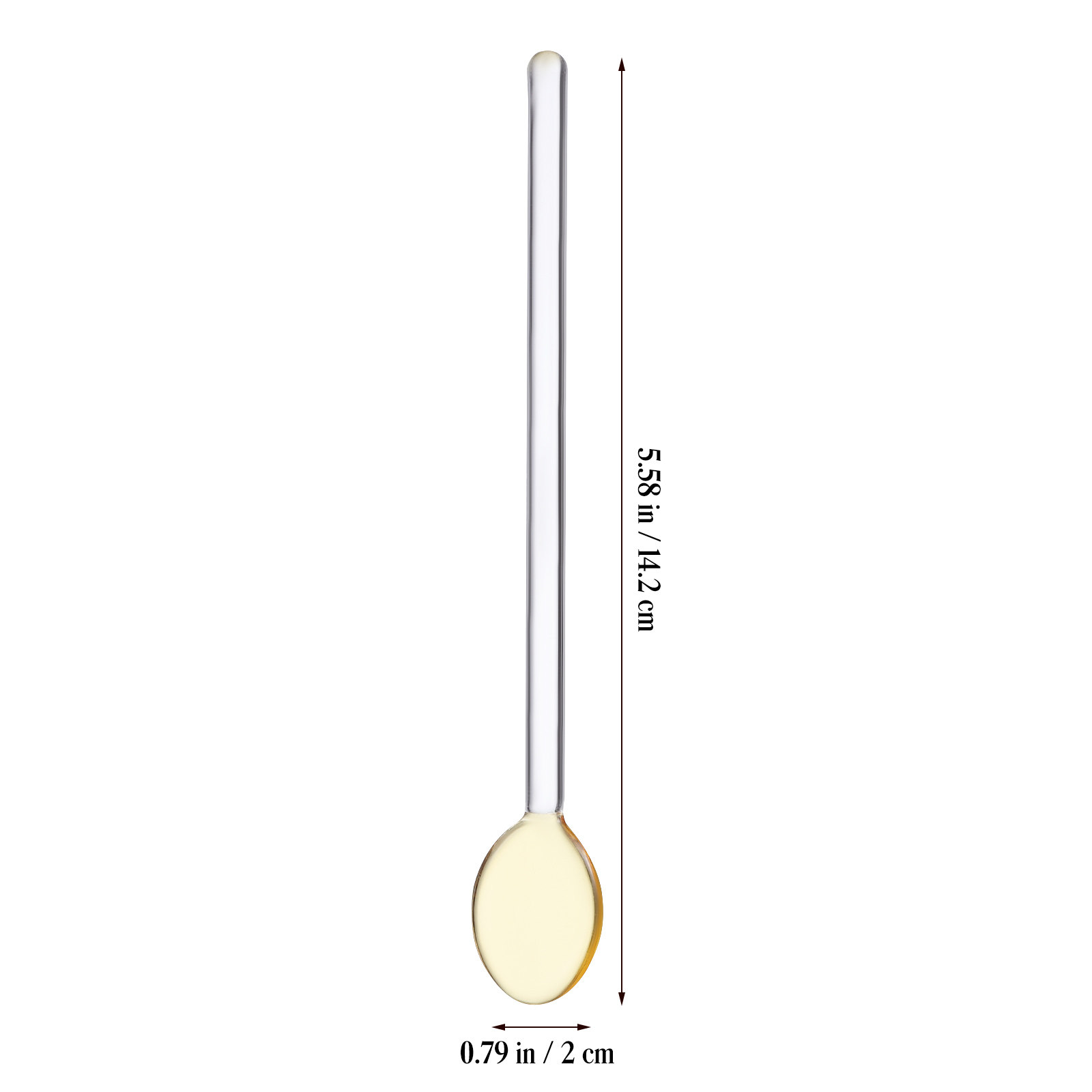 6Pcs Glass Stirring Spoons Lon - Kitchen Glass Baking Set recension och pris