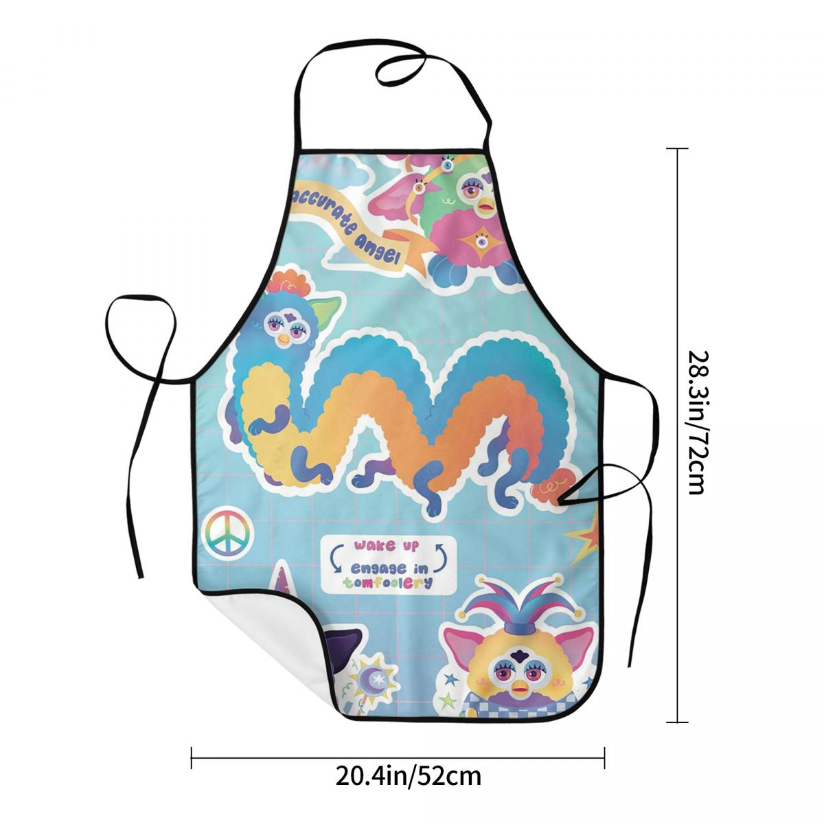 Nightmare Furby Cartoon Aprons - Kitchen Nightmares Baking recension och pris