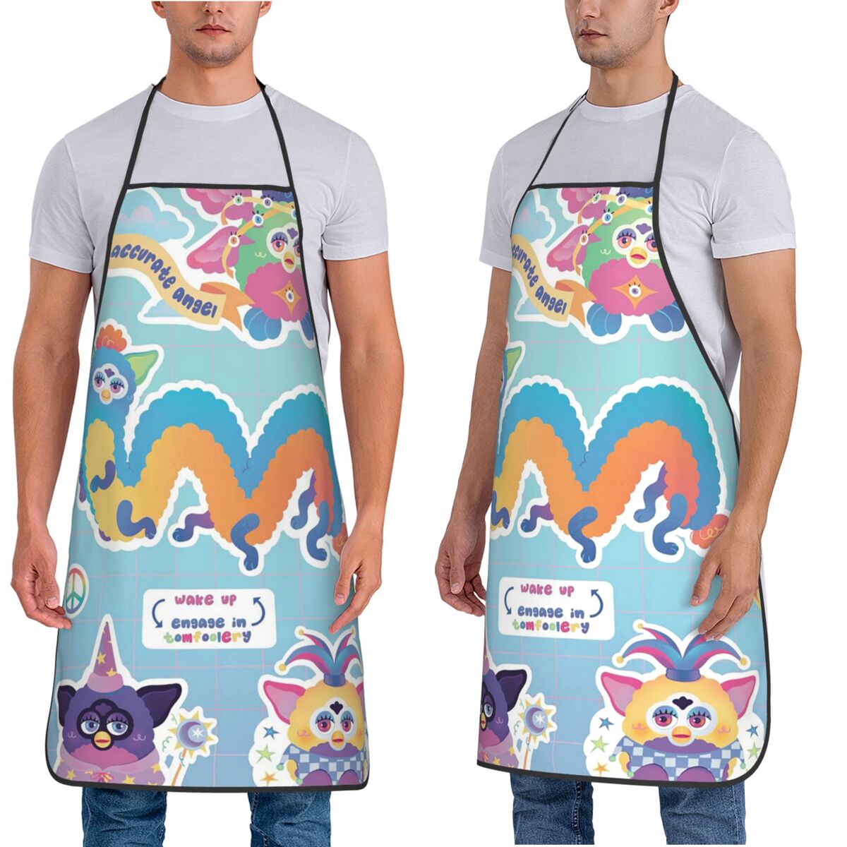 Nightmare Furby Cartoon Aprons - Kitchen Nightmares Baking recension och pris