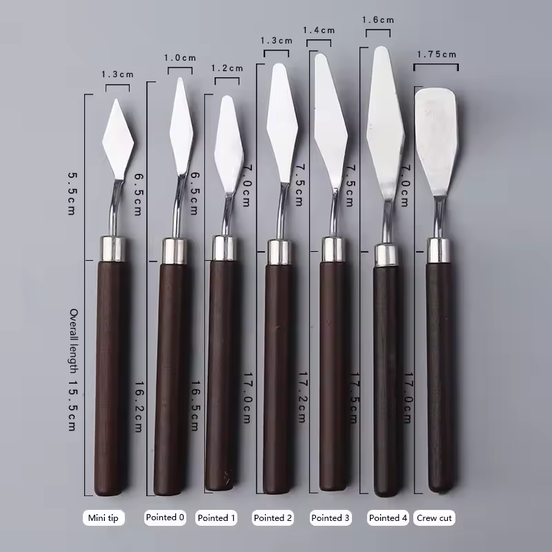 Stainless Steel Artist Spatula - Kitchen Baking Drawing recension och pris