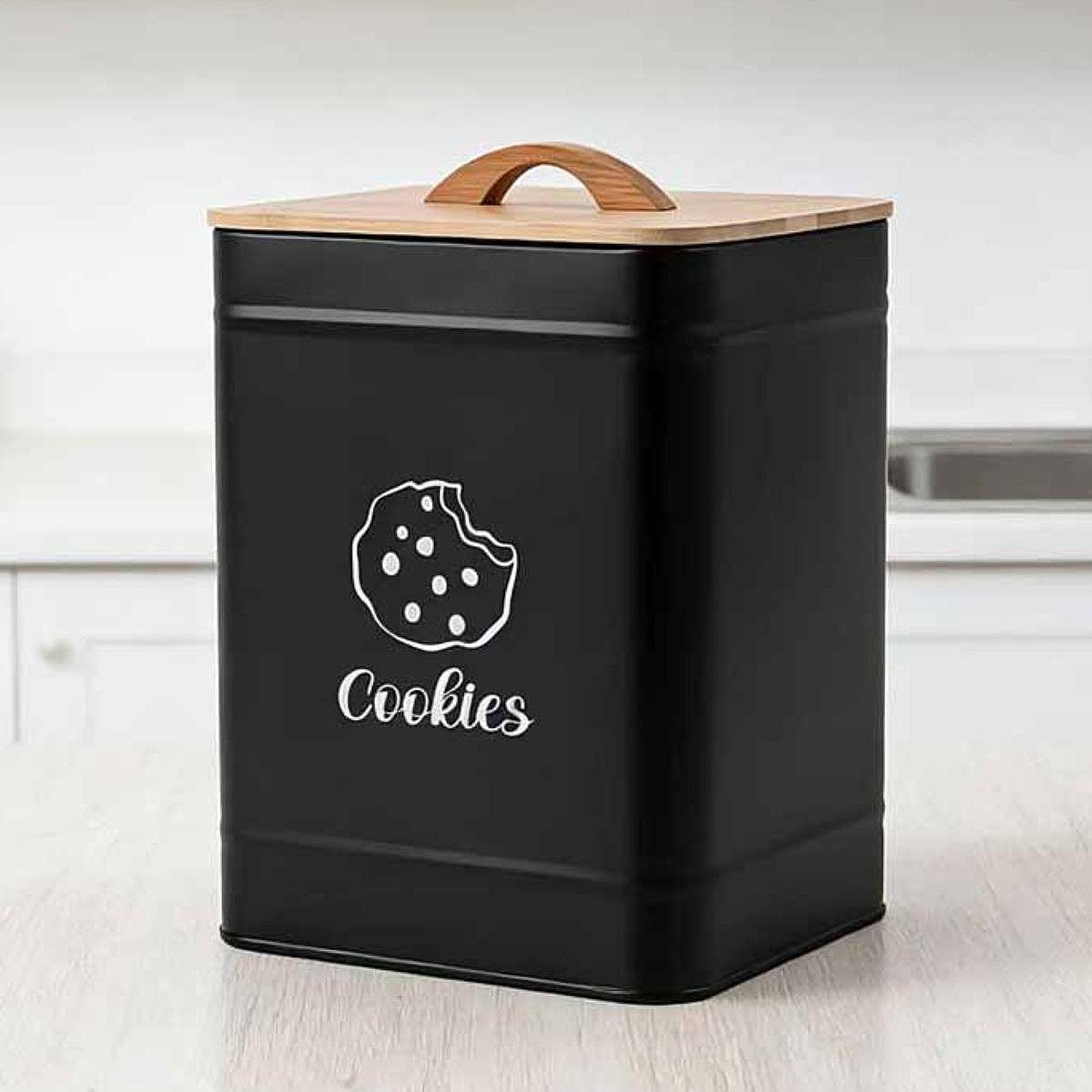 Multi Use Cookie Jar Carbon St - Kitchen Baking Organization recension och pris
