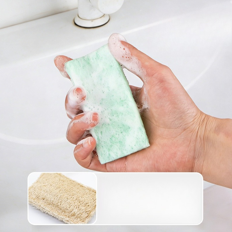 Dish Sponge Scouring Wipes Mul - Kitchen Cleaner With Baking Soda recension och pris