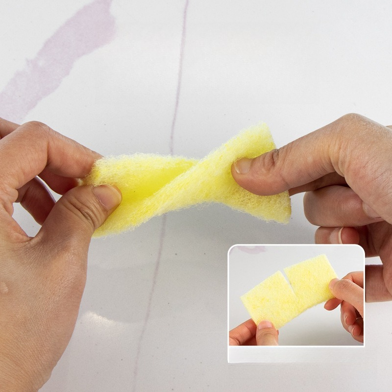 Dish Sponge Scouring Wipes Mul - Kitchen Cleaner With Baking Soda recension och pris